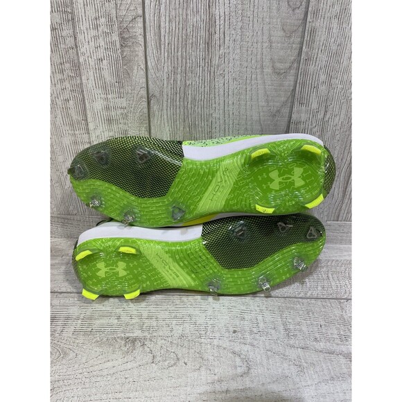 Under Armour Bryce Harper 6 Low Green Baseball Cleats 3024315-300 Men’s Sz 16 main image 11